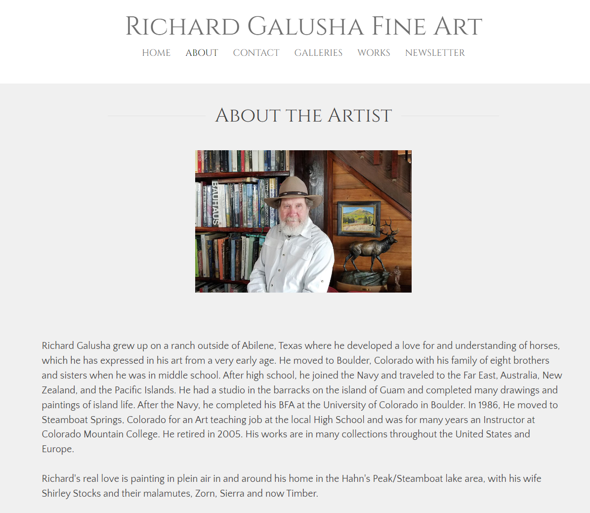 Cowboy "Early Morning Start" by Richard Galusha Western Landscape Oil on Board