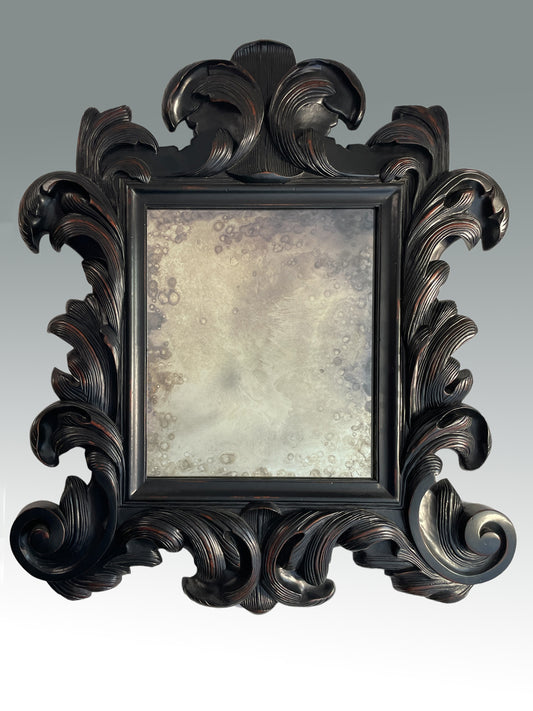 Deeply Carved  Vintage POLO RALPH LAUREN MIRROR