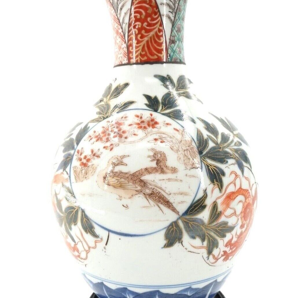 Japanese Edo Imari 18th Century Circa 1700 Pitcher Jug 13 Inches in Height
