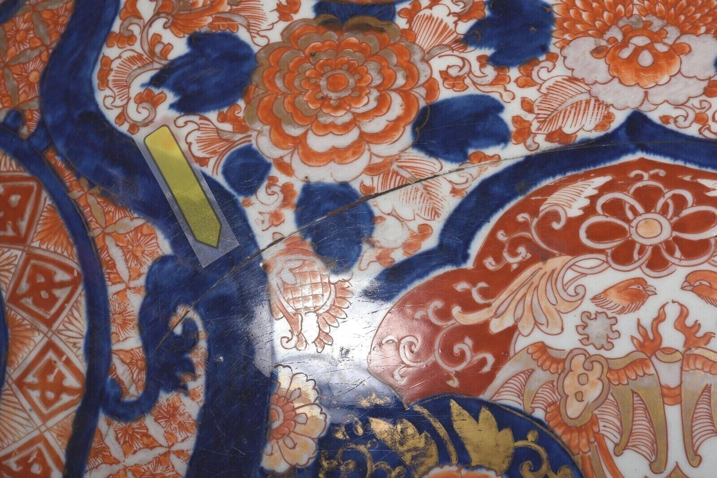 19th Century Japanese Imari Meiji 51 Inch Palace Floor Vase