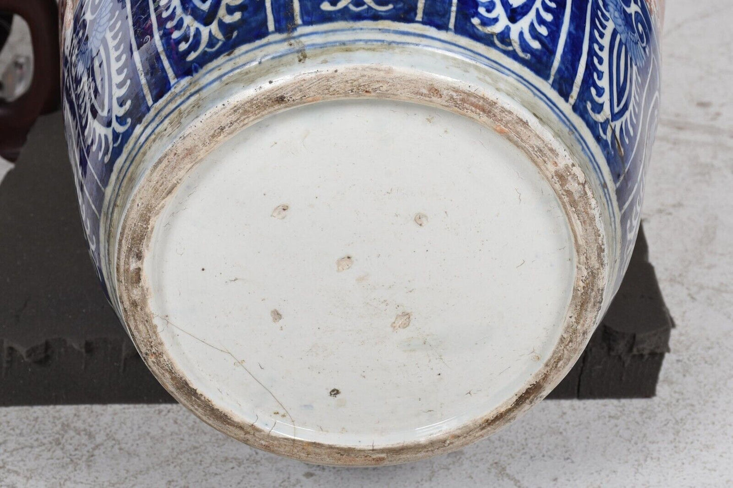 19th Century Japanese Imari Meiji 51 Inch Palace Floor Vase