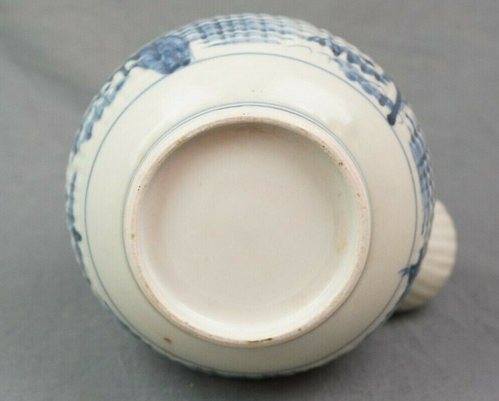 17TH Century JAPANESE EDO ARITA KENDI UNDERGLAZE BLUE AND WHIITE PORCELAIN