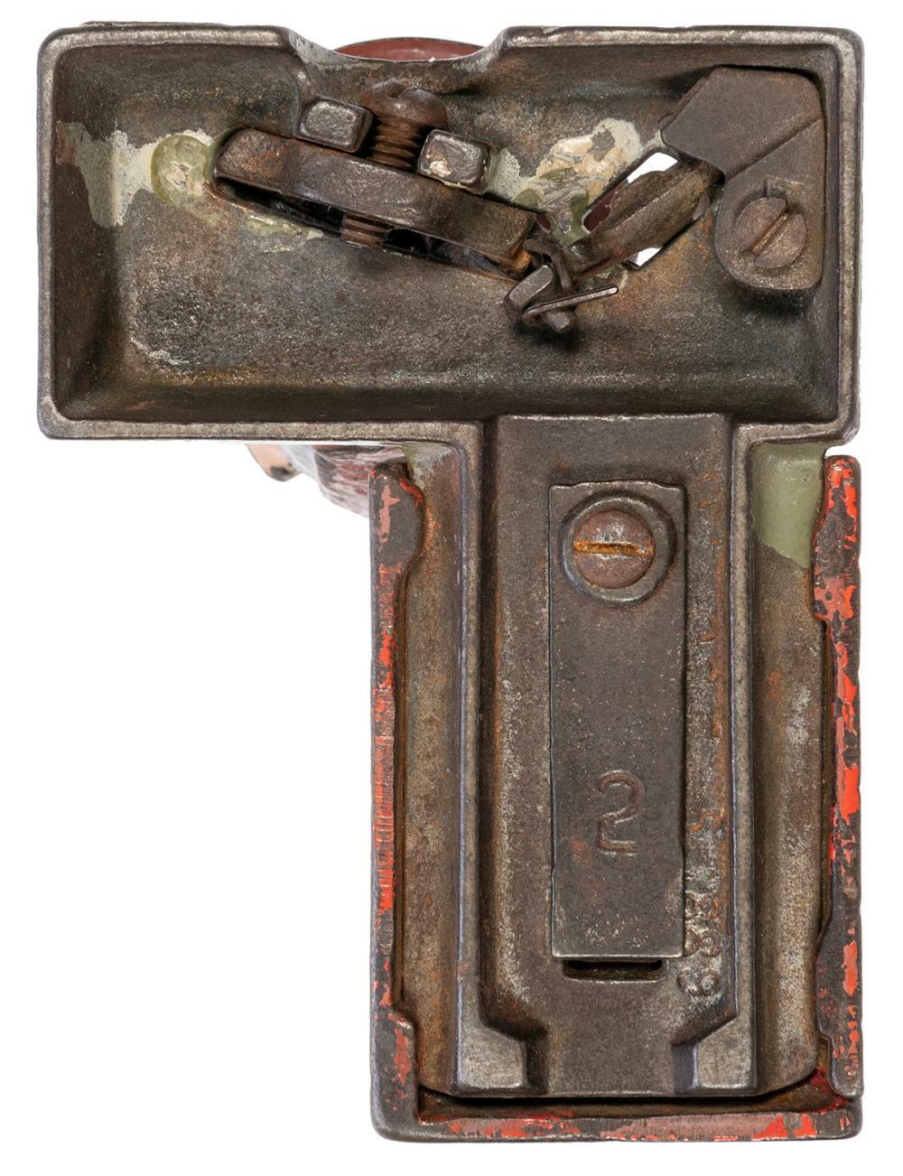 Original Santa at the Chimney Mechanical Bank Shepard Hardware Circa 1890