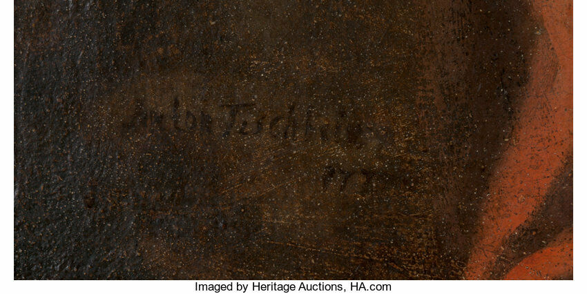 Juno asking Aeolus (Vulcan) to release the winds Oil on Canvas Anton Wilhelm Tischbein German, 1730-1804