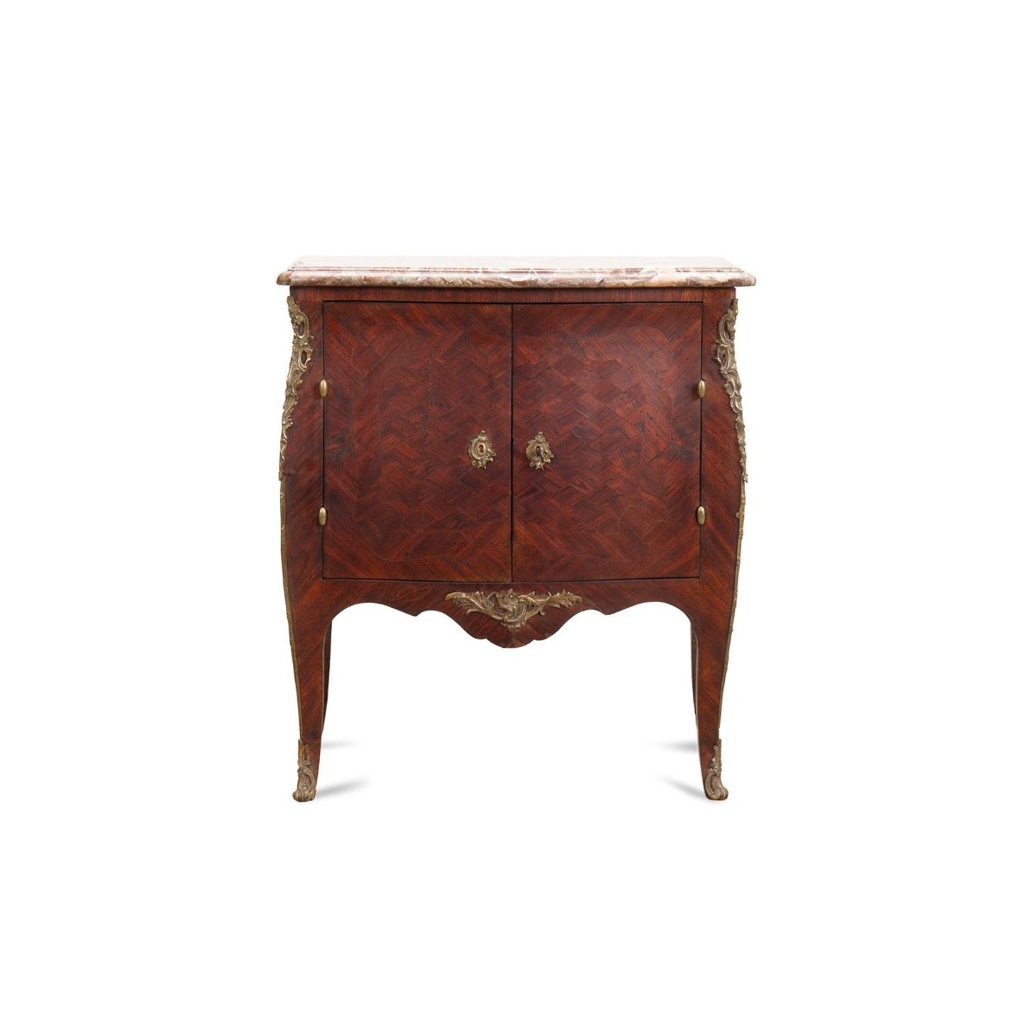 PIERRE DENIZOT LOUIS XV PERIOD BOMBE COMMODE