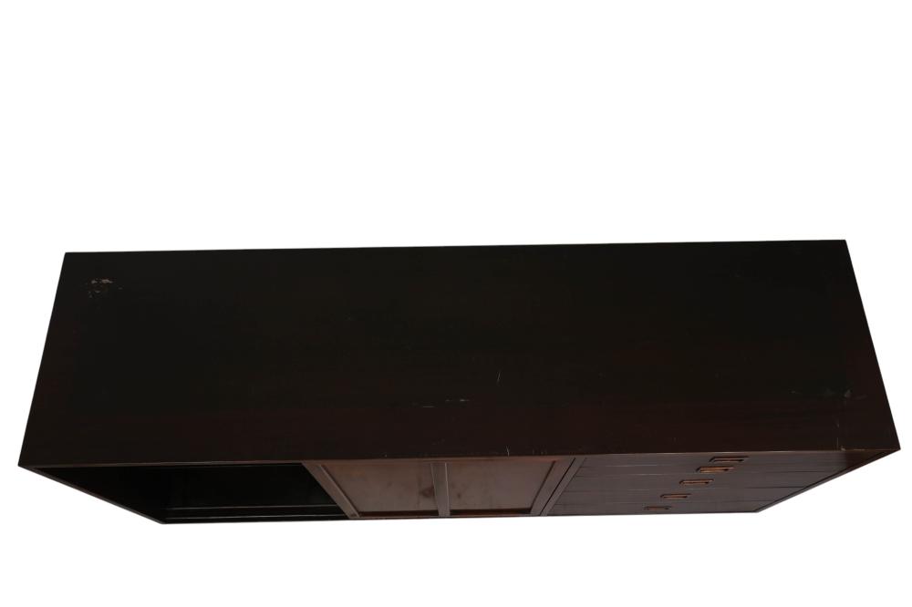 Mid Century Modern Harvey Probber 1922-2003 Two Part Luxury Apparel Cabinet